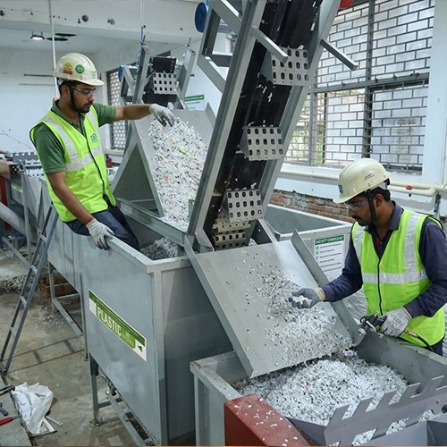 Plastic Scrap Dust Remover Machine with Dust Collector Machine in Greater Noida Delhi