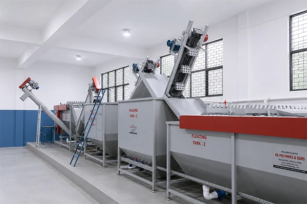 Automatic Plastic Scrap Washing Line in Delhi – Advanced Plastic Recycling Solutions by Sustera Recycling